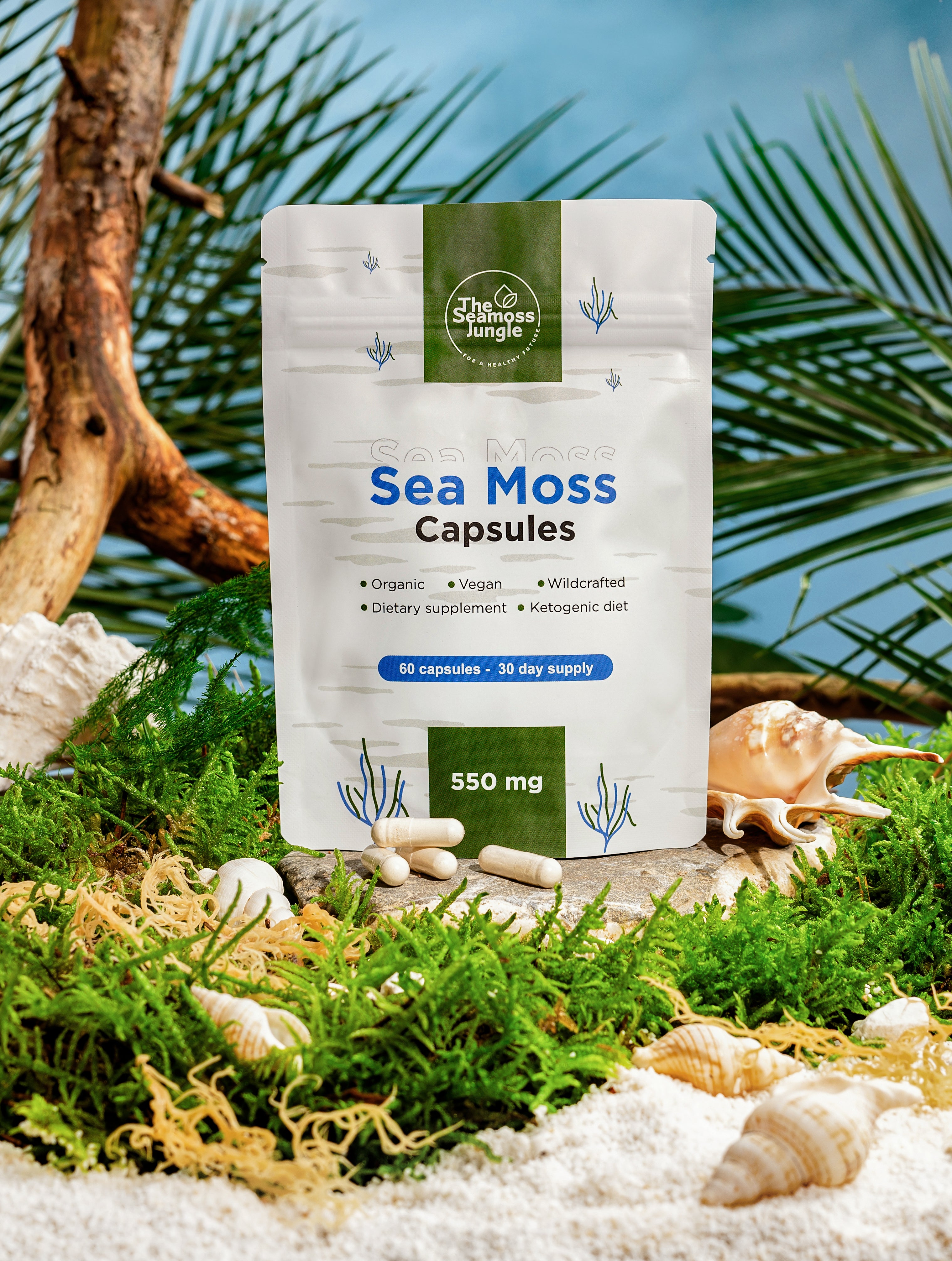 Productfoto Sea Moss Capsules.